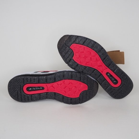 Nike Air Max Genome Se1 GS Boys Shoes Running White Black - Picture 7 of 11